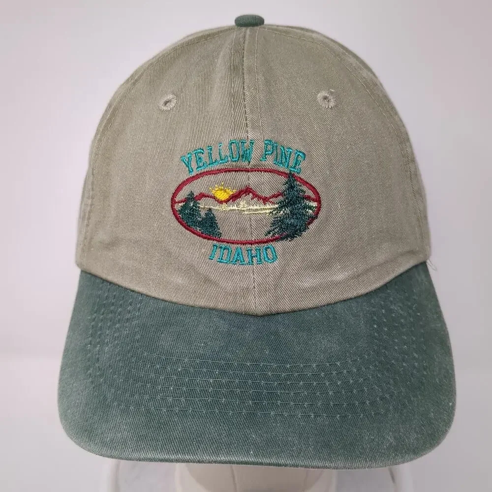 Yellow Pine Idaho Baseball Cap Multicolor One Size Adjustable Port Authority